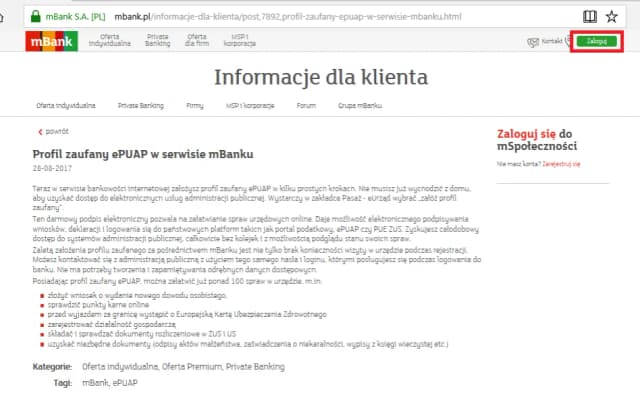 Jak założyć profil zaufany w mBanku i uniknąć problemów? Jak założyć profil zaufany w mBanku i uniknąć problemów?